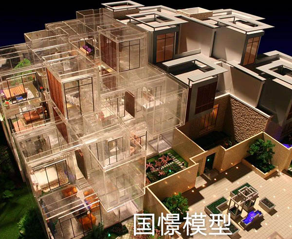 中牟县建筑模型