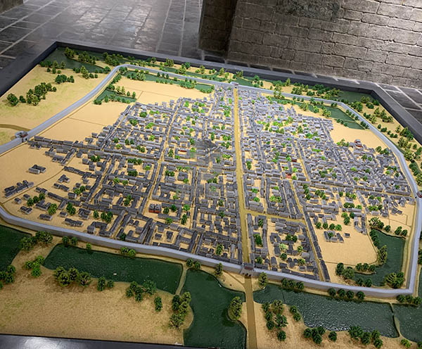 中牟县建筑模型